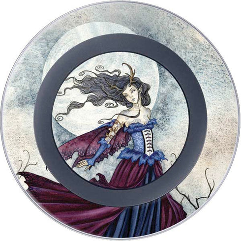 Amy Brown The Moon is Calling Fairy and Dragon Wireless Charger Skin