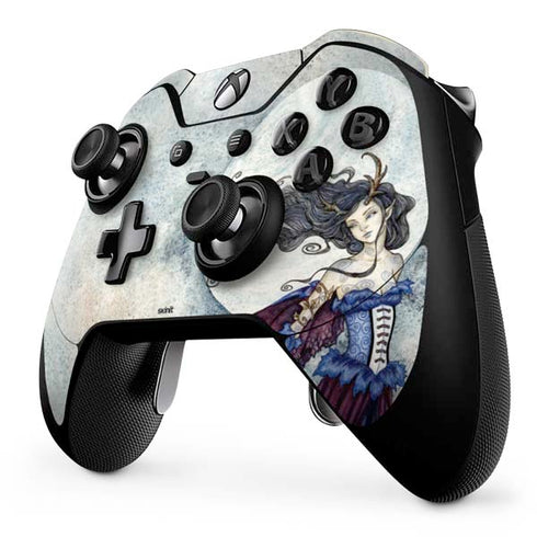 Amy Brown The Moon is Calling Fairy and Dragon Xbox One Elite Controller Skin
