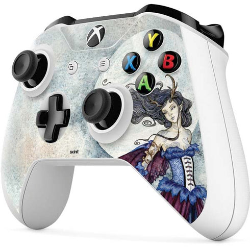 Amy Brown The Moon is Calling Fairy and Dragon Xbox One S Controller Skin