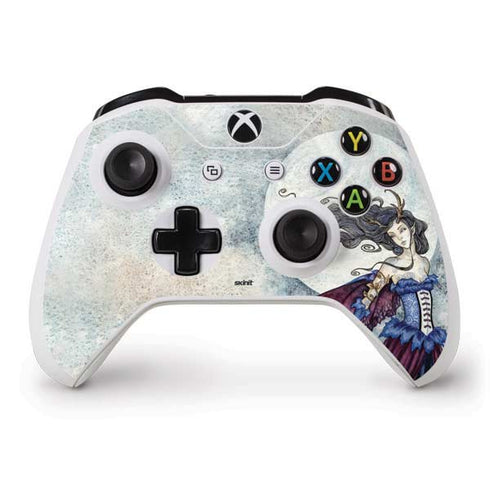 Amy Brown The Moon is Calling Fairy and Dragon Xbox One S Controller Skin