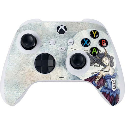 Amy Brown The Moon is Calling Fairy and Dragon Xbox Series S Controller Skin