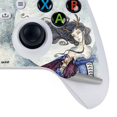 Amy Brown The Moon is Calling Fairy and Dragon Xbox Series S Controller Skin