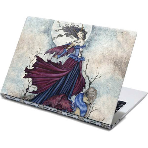 Amy Brown The Moon is Calling Fairy and Dragon Yoga 910 2-in-1 14in Touch-Screen Skin