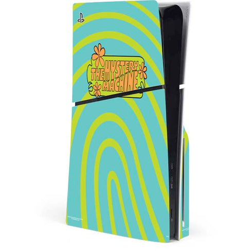 Scooby Doo The Mystery Machine PS5 Slim Disk Console Skin