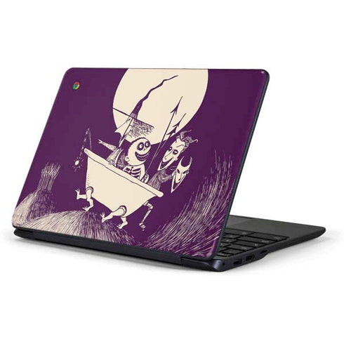 Disney The Nightmare Before Christmas Lock Shock and Barrel Art Samsung Chromebook Skin
