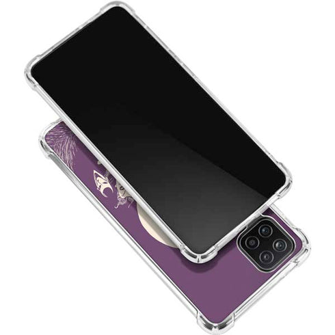 Disney The Nightmare Before Christmas Lock Shock and Barrel Art Galaxy A12 Clear Case
