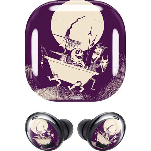 Disney The Nightmare Before Christmas Lock Shock and Barrel Art Galaxy Buds Pro Skin