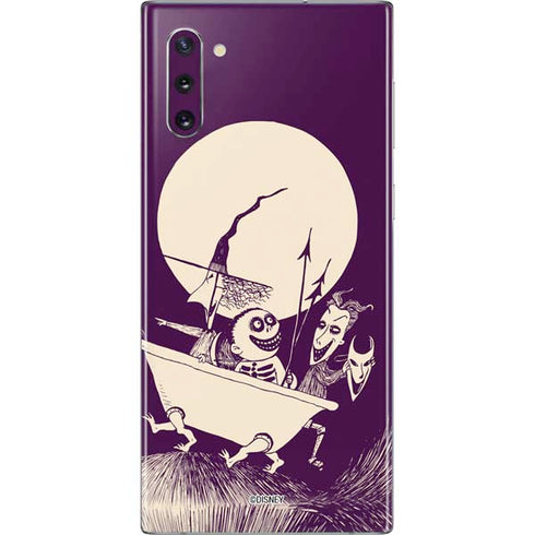 Disney The Nightmare Before Christmas Lock Shock and Barrel Art Galaxy Note 10 Skin
