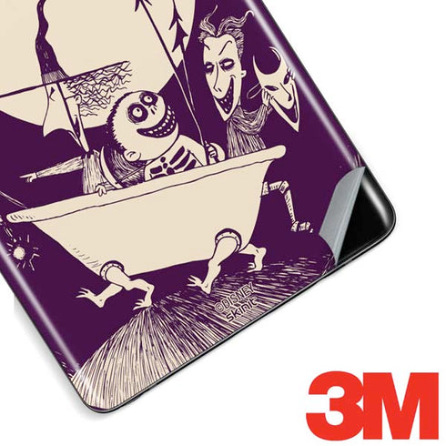 Disney The Nightmare Before Christmas Lock Shock and Barrel Art Galaxy Note 8 Skin