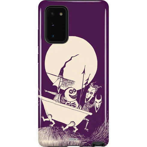 Disney The Nightmare Before Christmas Lock Shock and Barrel Art Galaxy Note20 5G Pro Case