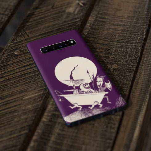 Disney The Nightmare Before Christmas Lock Shock and Barrel Art Galaxy S10 Plus Skin