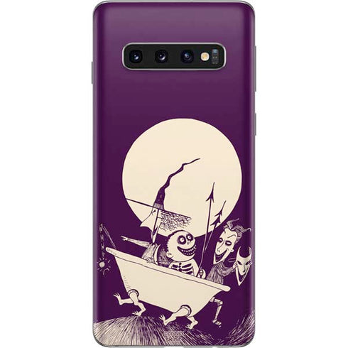Disney The Nightmare Before Christmas Lock Shock and Barrel Art Galaxy S10 Skin