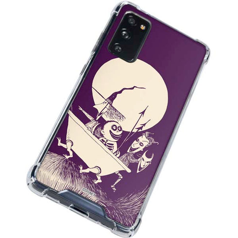Disney The Nightmare Before Christmas Lock Shock and Barrel Art Galaxy S20 FE Clear Case