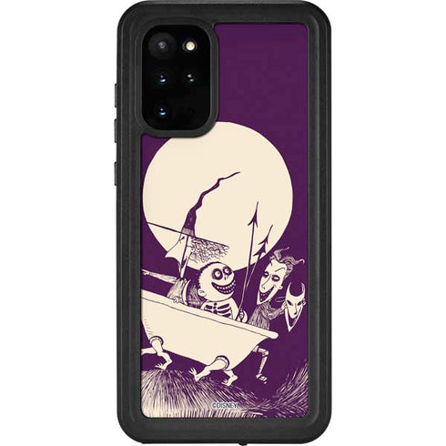 Disney The Nightmare Before Christmas Lock Shock and Barrel Art Galaxy S20 Plus Waterproof Case