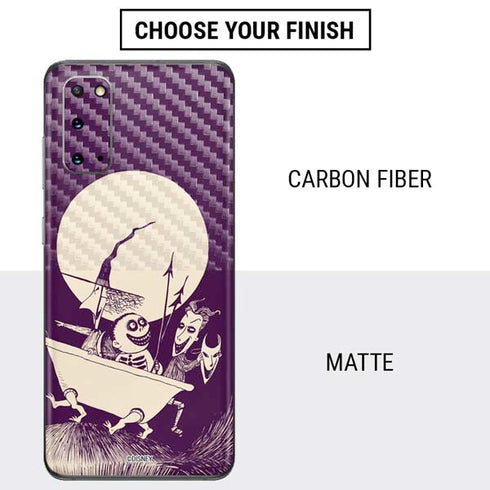 Disney The Nightmare Before Christmas Lock Shock and Barrel Art Galaxy S20 Skin