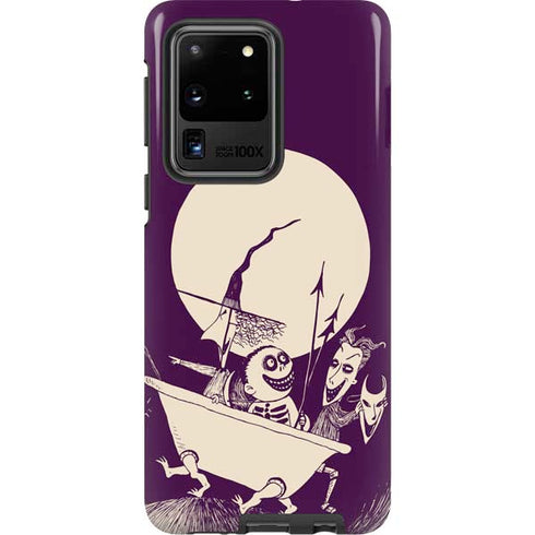 Disney The Nightmare Before Christmas Lock Shock and Barrel Art Galaxy S20 Ultra 5G Pro Case