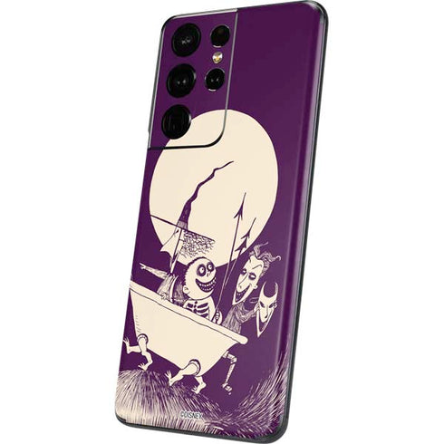 Disney The Nightmare Before Christmas Lock Shock and Barrel Art Galaxy S21 Ultra 5G Skin