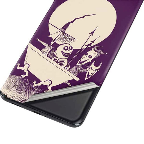 Disney The Nightmare Before Christmas Lock Shock and Barrel Art Galaxy S21 Ultra 5G Skin