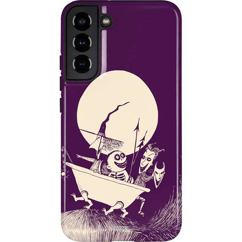 Disney The Nightmare Before Christmas Lock Shock and Barrel Art Galaxy S22 Plus Pro Case
