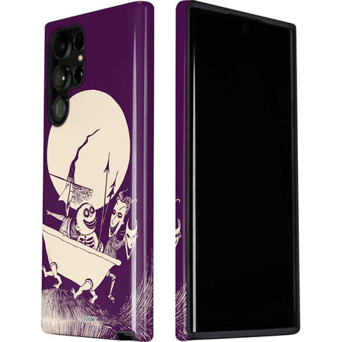 Disney The Nightmare Before Christmas Lock Shock and Barrel Art Galaxy S22 Ultra Pro Case