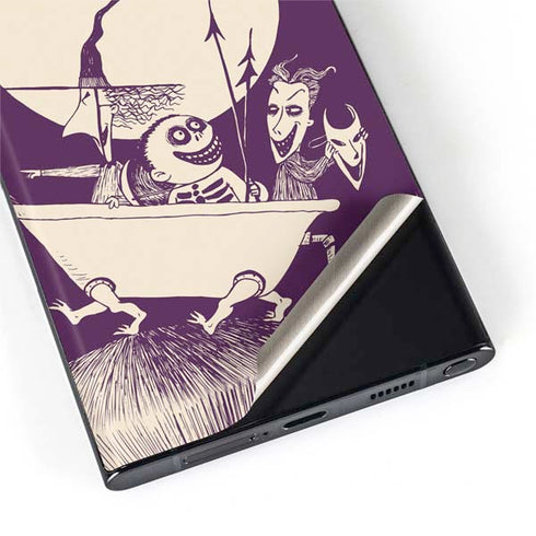 Disney The Nightmare Before Christmas Lock Shock and Barrel Art Galaxy S22 Ultra Skin