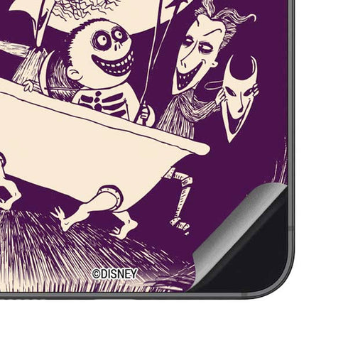 Disney The Nightmare Before Christmas Lock Shock and Barrel Art Galaxy S23 FE Skin