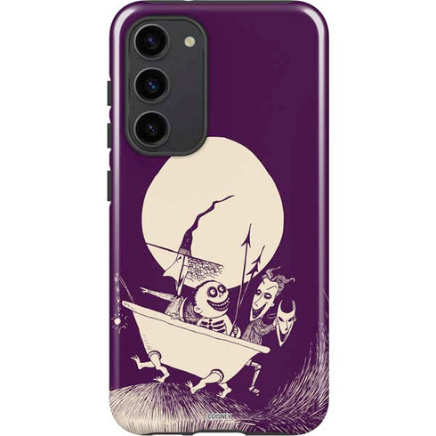 Disney The Nightmare Before Christmas Lock Shock and Barrel Art Galaxy S23 Plus Pro Case