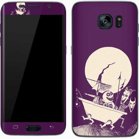 Disney The Nightmare Before Christmas Lock Shock and Barrel Art Galaxy S7 Skin