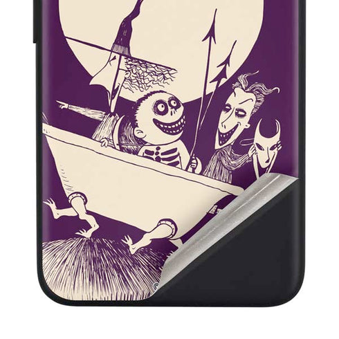Disney The Nightmare Before Christmas Lock Shock and Barrel Art Google Pixel 4a Skin