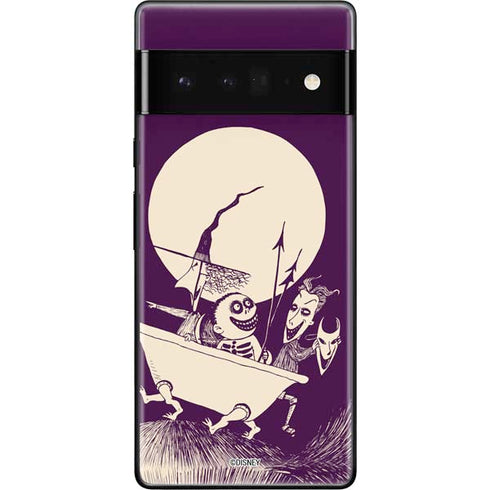 Disney The Nightmare Before Christmas Lock Shock and Barrel Art Google Pixel 6 Pro Skin