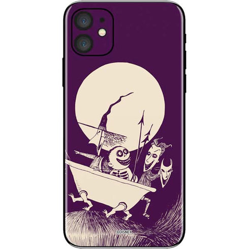 Disney The Nightmare Before Christmas Lock Shock and Barrel Art iPhone 11 Skin
