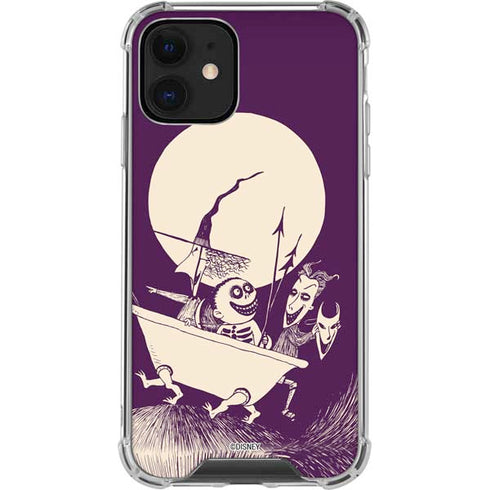 Disney The Nightmare Before Christmas Lock Shock and Barrel Art iPhone 12 Clear Case