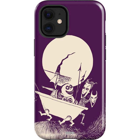Disney The Nightmare Before Christmas Lock Shock and Barrel Art iPhone 12 Mini Impact Case
