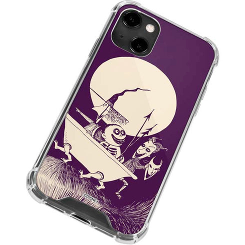 Disney The Nightmare Before Christmas Lock Shock and Barrel Art iPhone 13 Clear Case