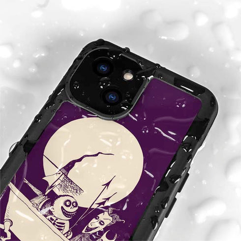 Disney The Nightmare Before Christmas Lock Shock and Barrel Art iPhone 13 Mini Waterproof Case