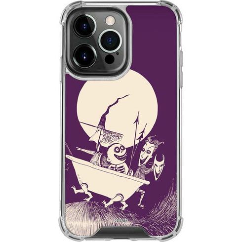 Disney The Nightmare Before Christmas Lock Shock and Barrel Art iPhone 13 Pro Clear Case