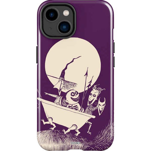 Disney The Nightmare Before Christmas Lock Shock and Barrel Art iPhone 14 Plus Impact Case