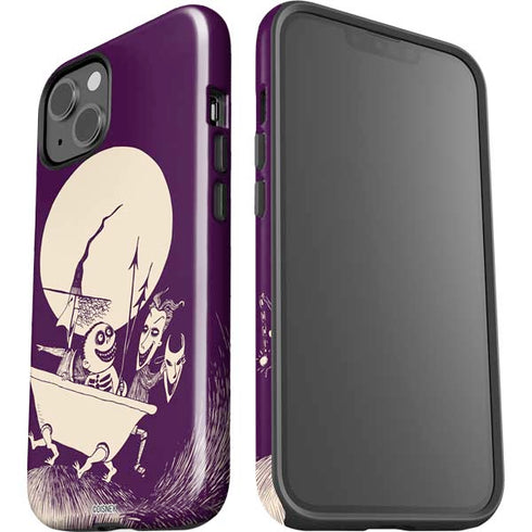 Disney The Nightmare Before Christmas Lock Shock and Barrel Art iPhone 15 Plus Impact Case