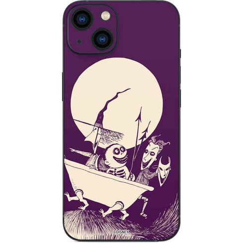 Disney The Nightmare Before Christmas Lock Shock and Barrel Art iPhone 15 Plus Skin