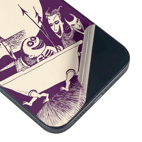 Disney The Nightmare Before Christmas Lock Shock and Barrel Art iPhone 15 Plus Skin