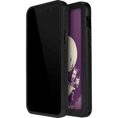 Disney The Nightmare Before Christmas Lock Shock and Barrel Art iPhone 14 Pro Max Waterproof Case