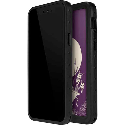Disney The Nightmare Before Christmas Lock Shock and Barrel Art iPhone 14 Pro Waterproof Case