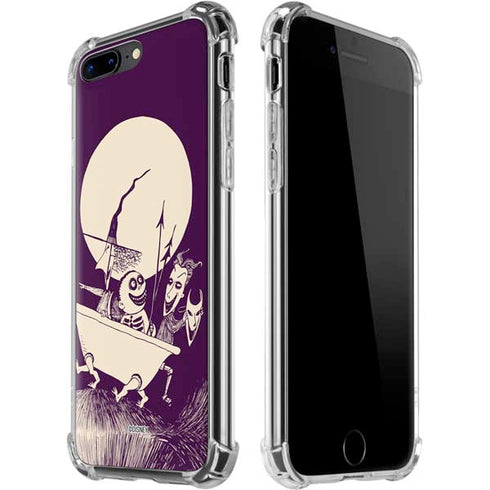 Disney The Nightmare Before Christmas Lock Shock and Barrel Art iPhone 7/8 Plus Clear Case