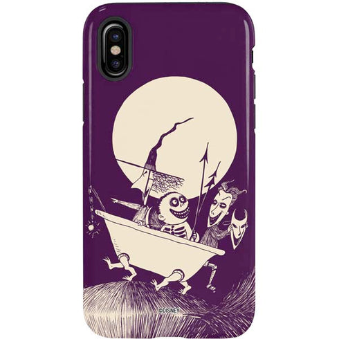 Disney The Nightmare Before Christmas Lock Shock and Barrel Art iPhone X Pro Case