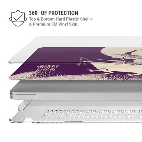 Disney The Nightmare Before Christmas Lock Shock and Barrel Art MacBook Air 13in M1 (2021) Case plus Skin