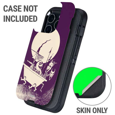 Disney The Nightmare Before Christmas Lock Shock and Barrel Art Otterbox Defender iPhone Skin