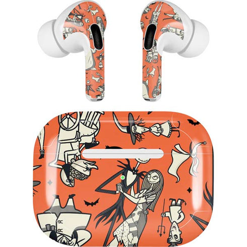 Disney The Nightmare Before Christmas Character Pattern print Apple AirPods Pro Skin