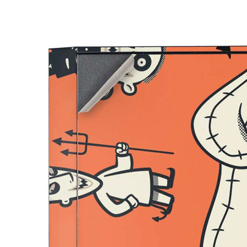 Disney The Nightmare Before Christmas Character Pattern print Corsair 4000D Tempered Glass Mid-Tower ATX Case Skin