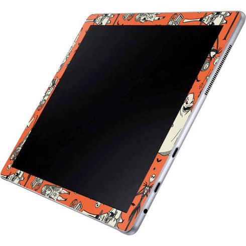 Disney The Nightmare Before Christmas Character Pattern print Galaxy Book 12in Skin