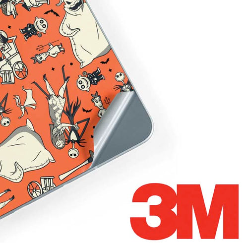 Disney The Nightmare Before Christmas Character Pattern print Galaxy Book 12in Skin